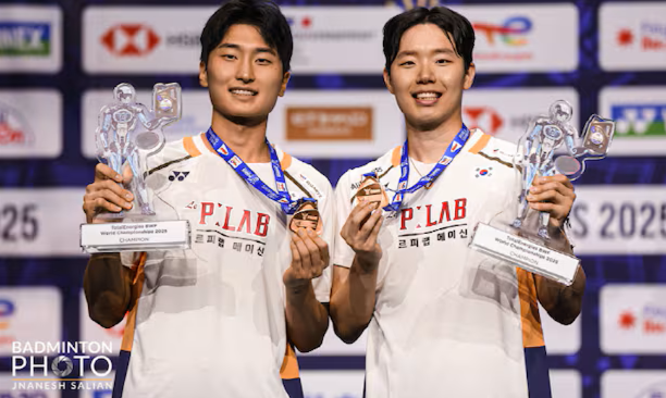 서승재·김원호, 세계선수권 남자복식 2연패 쾌거