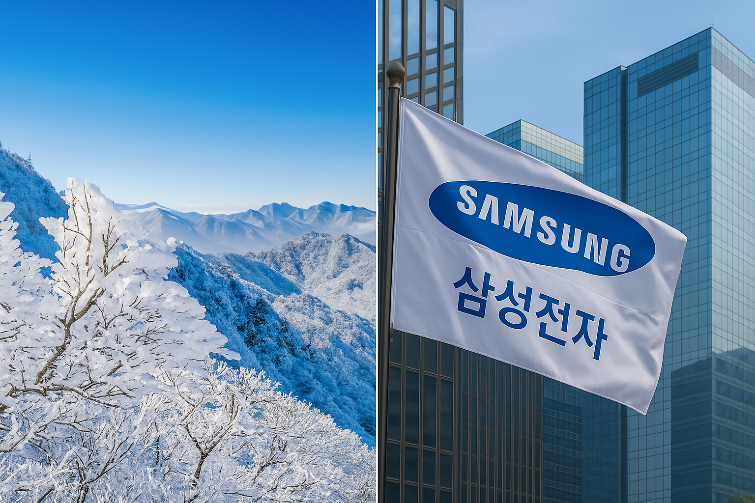 다가오는 겨울을 맞이하는 삼성전자와  뜨거운 코스피